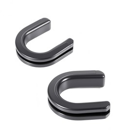 Harley Luggage Rack Side Plate mounting Bracket Grommet Fits for Harley Touring Sissy Bar Backrest 1987-2024, Part for 52682-09, (Black#2)