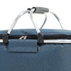 Picnic Bag Foldable Picnic Basket Insulated Comfortable Handle Ice Pockets