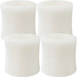 SUNRRA Humidifier Filter for Canopy Humidifier Bedside, Long-Last Wood Pulp Canopy Filter Replace for Canopy Humidifier Filter, 4-Pack, White