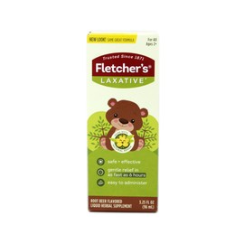 Fletcher's Laxative, Root Beer, 3.25 Ounce (Pack of 2)