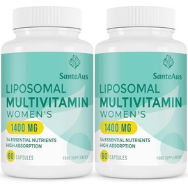 Liposomal Multivitamin for Women 50+ with Iron, 120 Capsules, 2 Pack