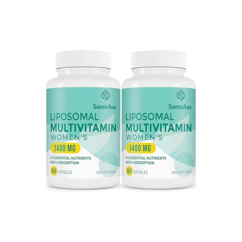 Liposomal Multivitamin for Women 50+ with Iron, 120 Capsules, 2