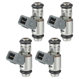 A ABSOPRO Fuel Injector No.2N1U-9F593-KA for FORD KA 2002-2008 1.3 for FORD Fiesta 2001-2008 1.3 Gray 4 Pcs