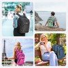 Velaybor 40L Expandable Laptop Backpack, Anti-thief Travel Backpack with USB