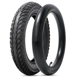 12 1/2 x 2 1/4 Replacement Tire and Inner Tube, 12.5x2.25 Tire Tube with CR202 Angled Valve Stem, 12-1/2 x 2-1/4 Tire Fit for Electric Scooter Razor Pocket Mod, Currie, Schwinn, GT, IZIP, eZip(1 Set)