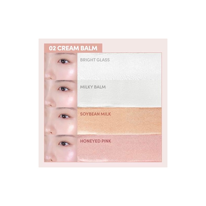 COLORGRAM TINTIN DORY HIGHLIGHTER PALETTE 02 CREAM BALM