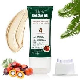 Batana Oil for Hair Growth – 100% Pure Organic & Raw Batana – Promotes Thicker, Stronger Hair, Helps Prevent Hair Loss – Natural for Men & Women – 7.76 oz