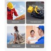 Waist Fan Portable Rechargeable Wearable Clip Belt Cooling Fan for