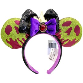XXXPOWERXXX Mouse Ear Headbands with Bow,Sequins Hairbands Hair Accessories (HB192)