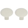 2Pcs Plastic Spool Caps 993373001 for Trimmer - Wear Resistant