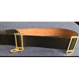 M1874 Cavalry Leather Saber Belt with US Buckle Size SMALL(32-36) Indian Wars