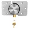 RESET-904 Heavy Duty Solid Steel Hidden Shackle Padlock with High