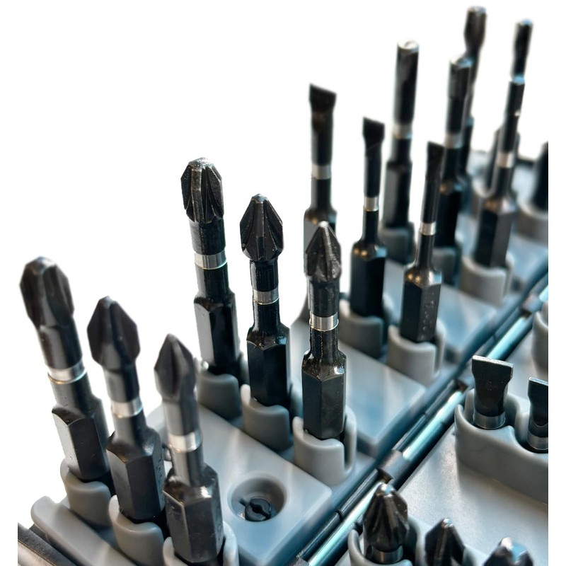 LUMBER JACK 52 Piece Impact Driver Screwdriver Bit Set Professional