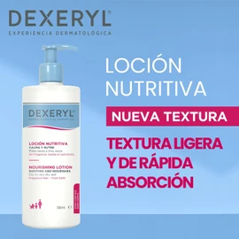 Dexeryl Loción Hidratante Nutritiva Piel Seca y Muy Seca Nutre 24h 500ml