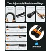 Weighted Ropeless Battle Rope, Adjustable Cordless HIIT Trainer