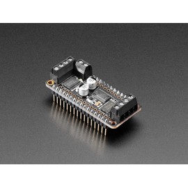 Assembled DC Motor + Stepper FeatherWing Add-on Ada 3243