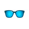 Maui Jim Honua AF Cat Eye Sunglasses, Matte Petrol Blue/Blue