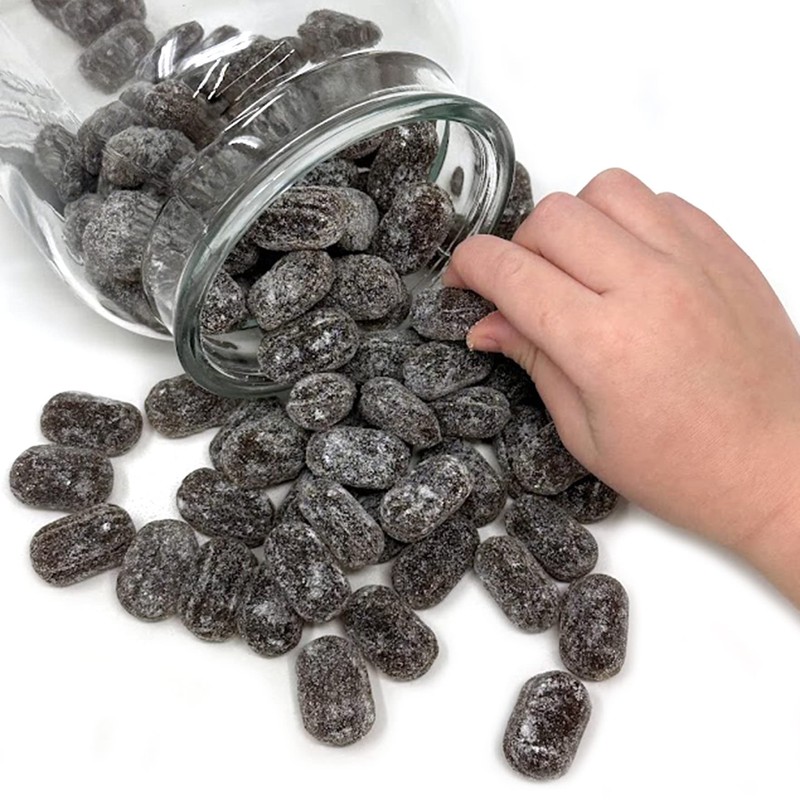 SweetGourmet Natural Sanded Horehound Drops | Old-Fashioned Hard Candy Bulk