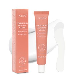 Facial Hair Removal Cream for Women Face, Painless & Flawless Depilatory Cream for Face Upper Lip Chin Hair Remover, Gentle Formula for Sensitive Skin Hair Removal At Home, 1.69 fl.oz