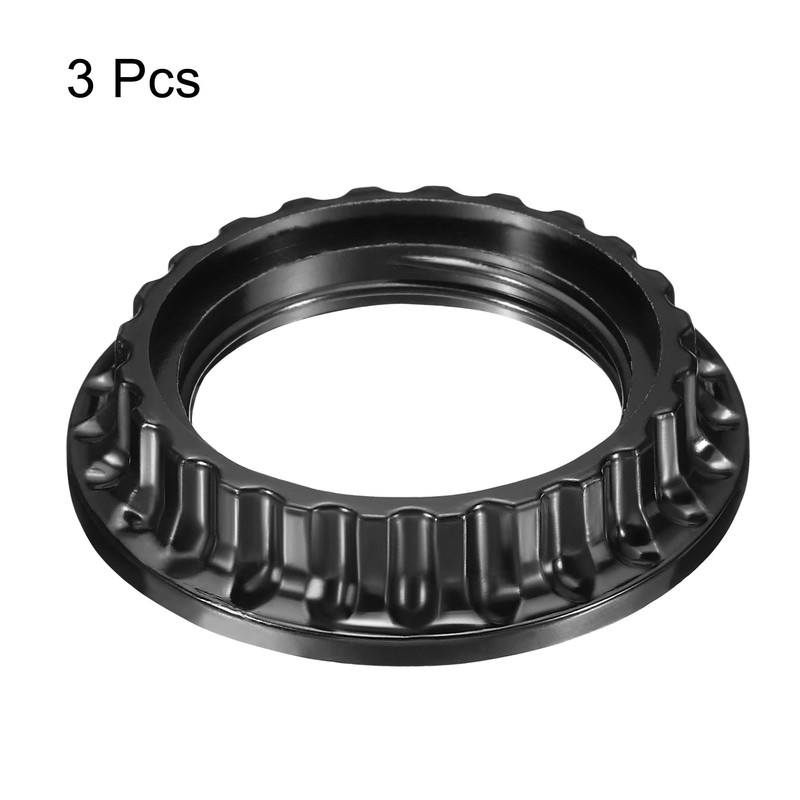 PATIKIL 3 Pcs E26 Light Socket Ring Lampshade Holder Adapter