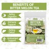 Premium 100 Bitter Melon Tea Bags, Made with 100% Pure