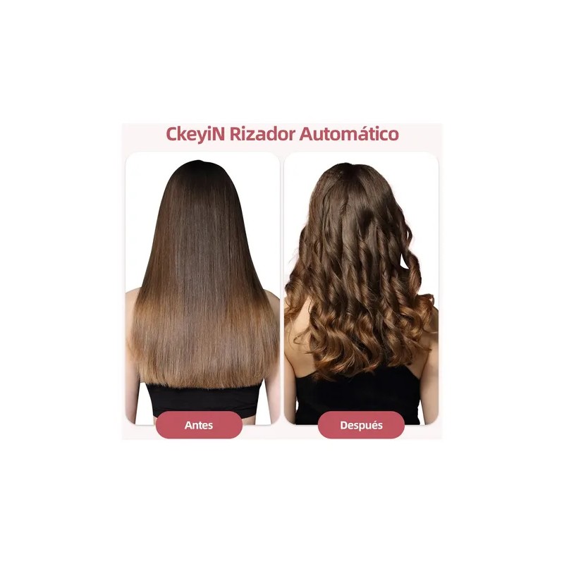 Rizadora Para Cabello Automático Cerámica 25mm 110v-240v