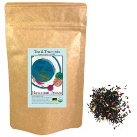 USDA Organic Hawaiian Breeze (Passion Fruit Hibiscus) Black Loose Leaf Black Tea