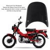 Motorcycle Front Windshield PC Airflow Wind Deflector Fairing Windscreen for
