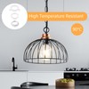 NAYAGOGO 8 Pack White Lamp Shade Reducer Ring Set -3