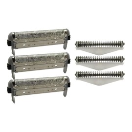 New Version SP-93/SP-94/MS3 Series Shaver Foil Screens & Cutter Blade Head for Remington's Microscreen 3 TCT Foil Shavers MS3-4000, MS3-4700, RS-8503, RS-8966 and RS-8986