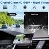 SUIOPPYUW Vehicle Backup Cameras HD Resolution Wireless Connection Wireless Backup