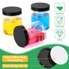Eupako 48 Pack Plastic Jars with Lids 6 OZ -