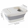 Foldable Foot Bath Basin for Home & Travel – Portable