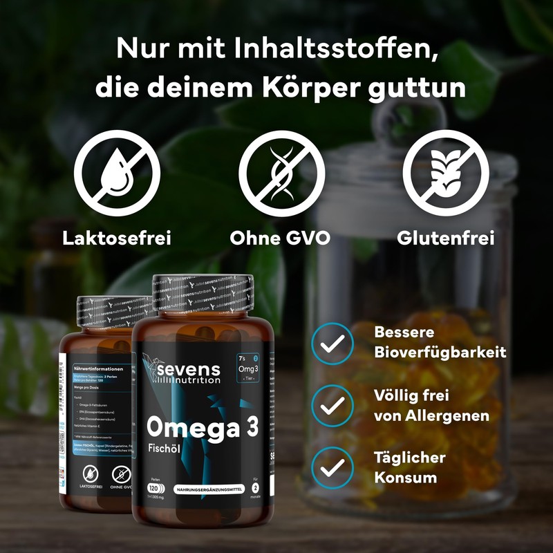 Omega 3 2000 mg Premium | Omegatex | Soft Gel