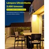 Engrepo Solar Lights Outdoor 3000LM Auto On/Off Dusk to Dawn