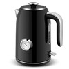 PUKOMC Electric Kettle, 1.7L Stainless Steel Tea Kettle with Temperature