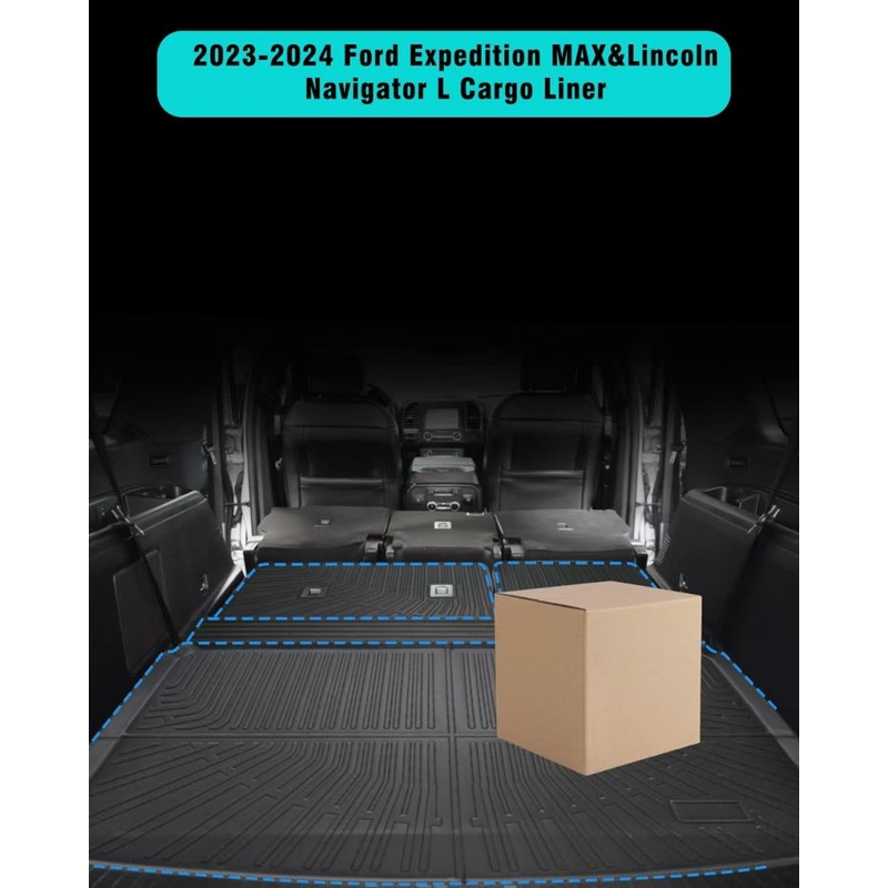 CaBYbigG Cargo Liner Trunk Mat fit for Ford Expedition MAX&Lincoln