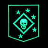 Glow Dark USMC Raiders Marines Marsoc PVC GITD Rubber USA