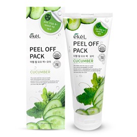 Ekel Peel Off Pack Cucumber Pore Dead Cell Sebum 180ml / 이켈 필 오프 팩 오이 모공 각질 피지 180ml