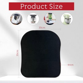 FloraVigo For Thermomix TM6 TM5 TM21 TM31 Kitchen Appliance Slide Rail, 35 x 30 cm Small Appliance Slide Rail, Suitable for Coffee Machines, Device Mover, Sliding Mat, Food Processor