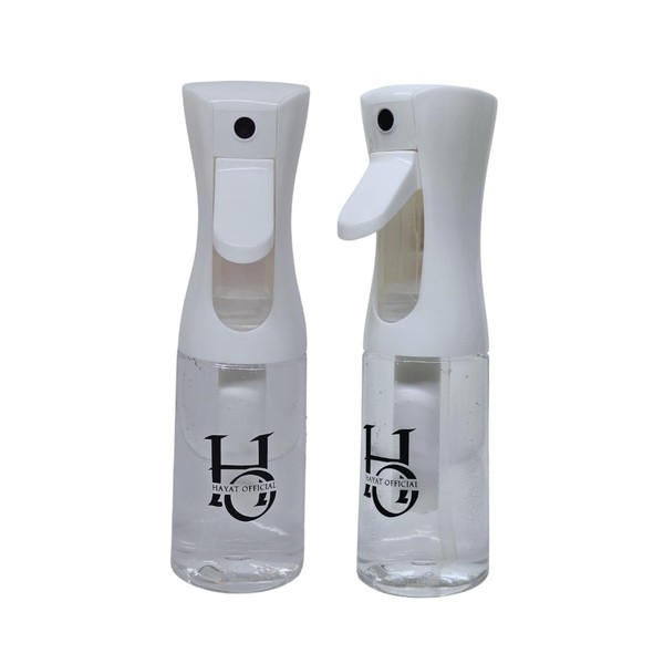 2 Packs Spray Bottles | Continuous Spray Bottles with Ultra