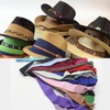 3 PCS Bowknot Polyester Hat Bands, Hat Decoration Bands for