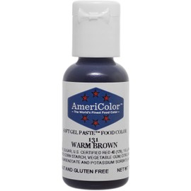 Americolor Soft Gel Paste Food Color.75-Ounce, Warm Brown