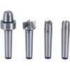 8MILELAKE MT2 Wood Lathe Live Center Set, 4pcs Drive Spur