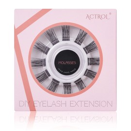 DIY Lash Extension Individual Clusters Volume Eyelash Pack Home Salon