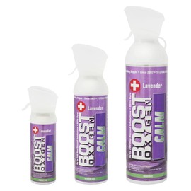 Boost Oxygen Calm Lavender Collection | Large 10L, Medium 5L & Pocket Size 3L (3 Pack)