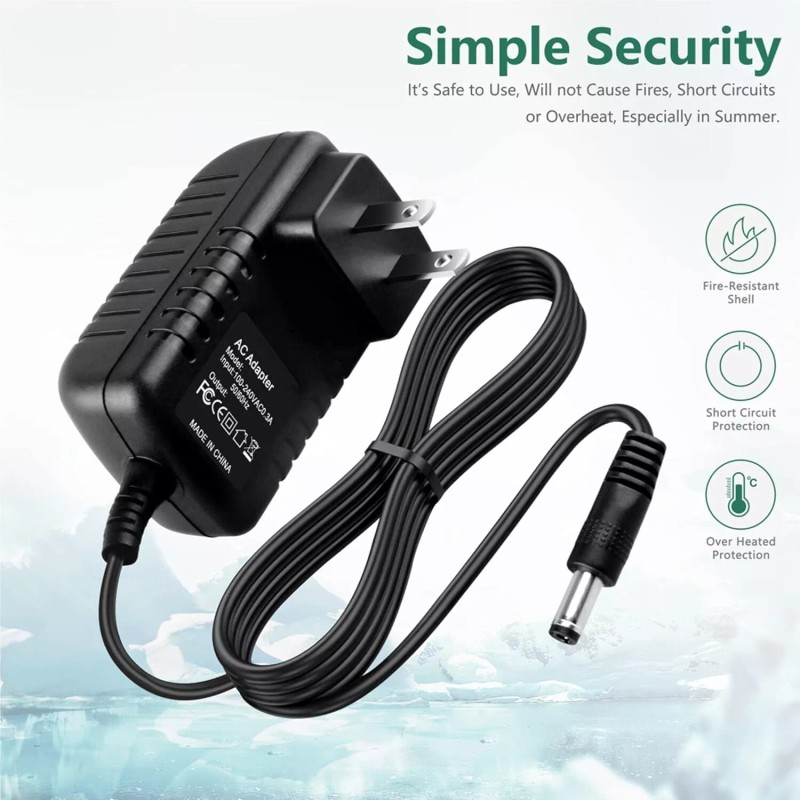 RXQMXG 4.5V AC Adapter For Norman Rockwell Village Christmas 15"