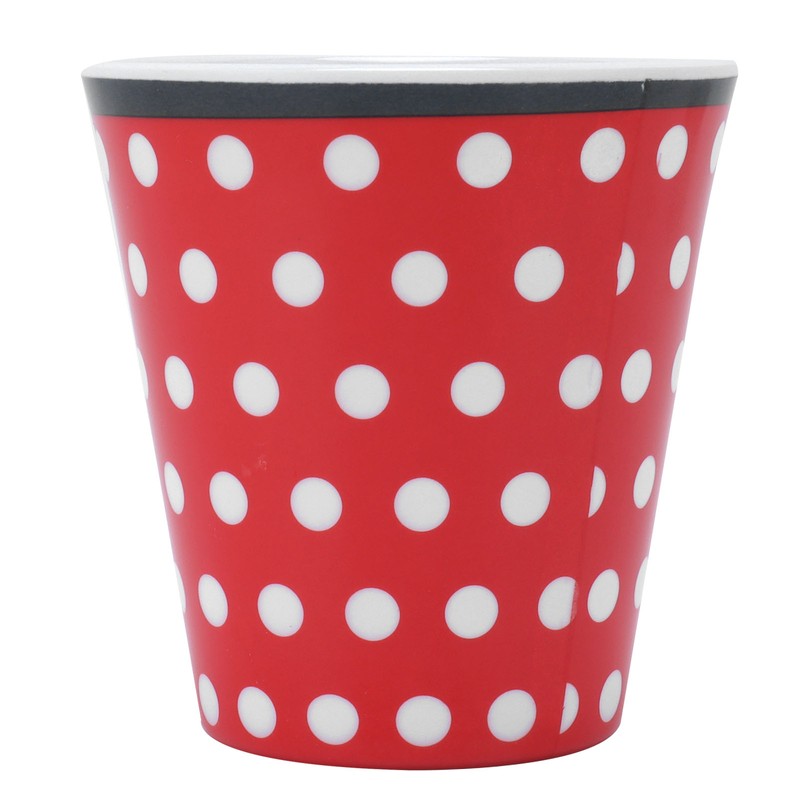 4Pcs Student Melamine Cup Imitation Porcelain Beverage Mug Water Cup