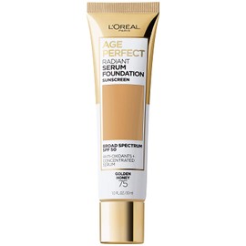 L'Oreal Paris Age Perfect Radiant Serum Foundation with SPF 50, Golden Honey, 1 Ounce