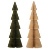 Bloomingville Milan Decorative Tree, Paper, Green, Diameter 11 x Height